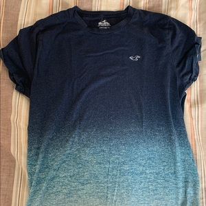 Heather blue Hollister t-shirt